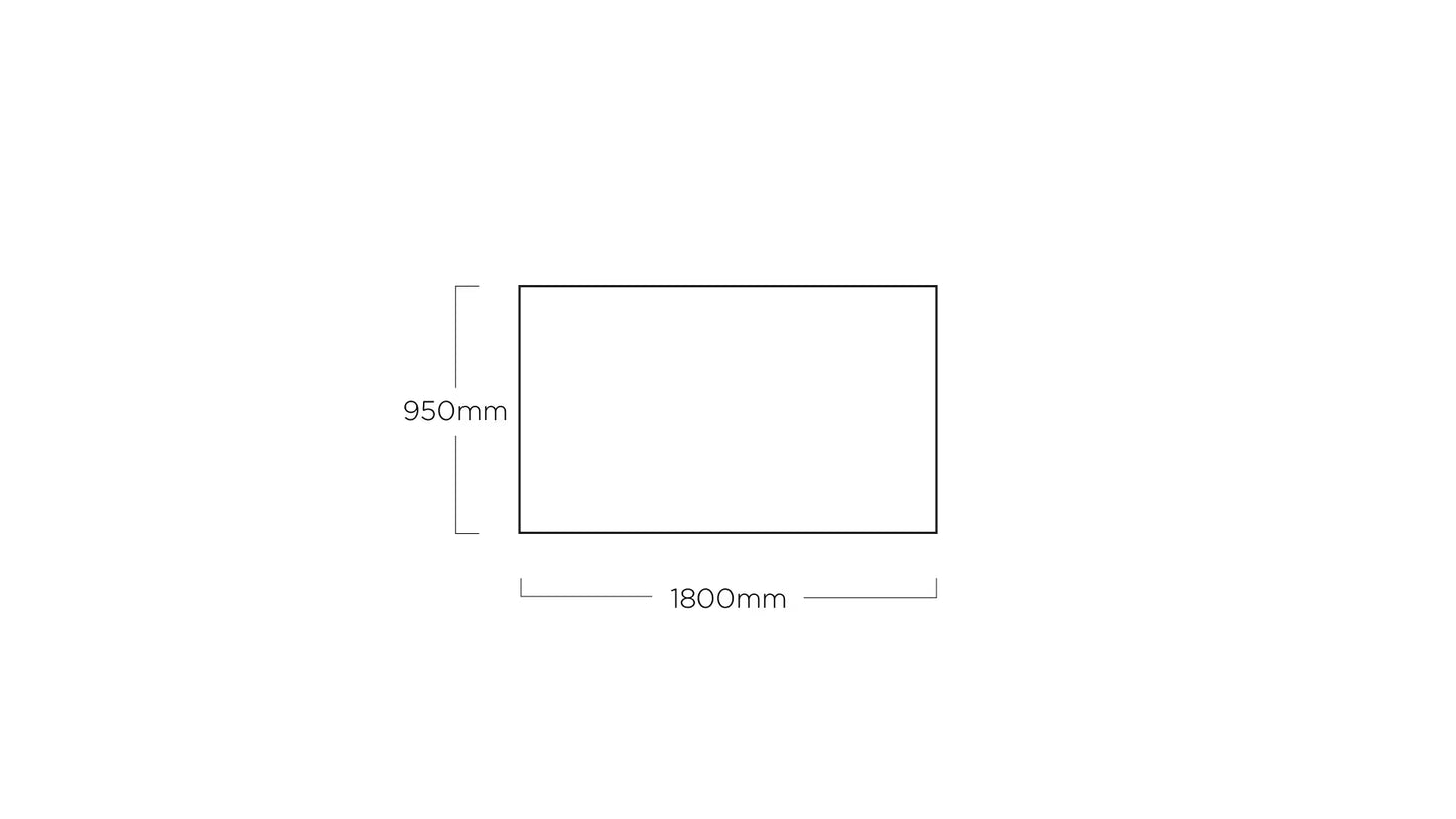 KETTLER TEAK Tischplatte 180 x 95 cm, Teak FSC® 100% – natur Ansicht 6