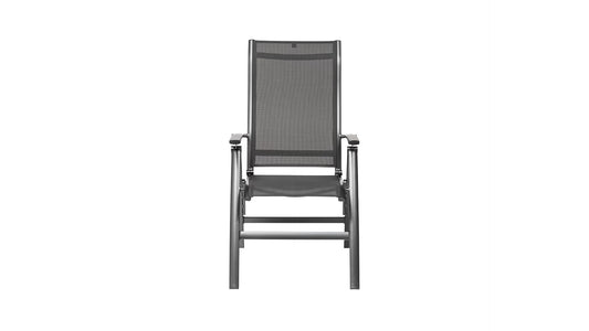 KETTLER LEGATO CURVE Silver-Line Multipositionssessel – anthrazit/anthrazit Ansicht 2