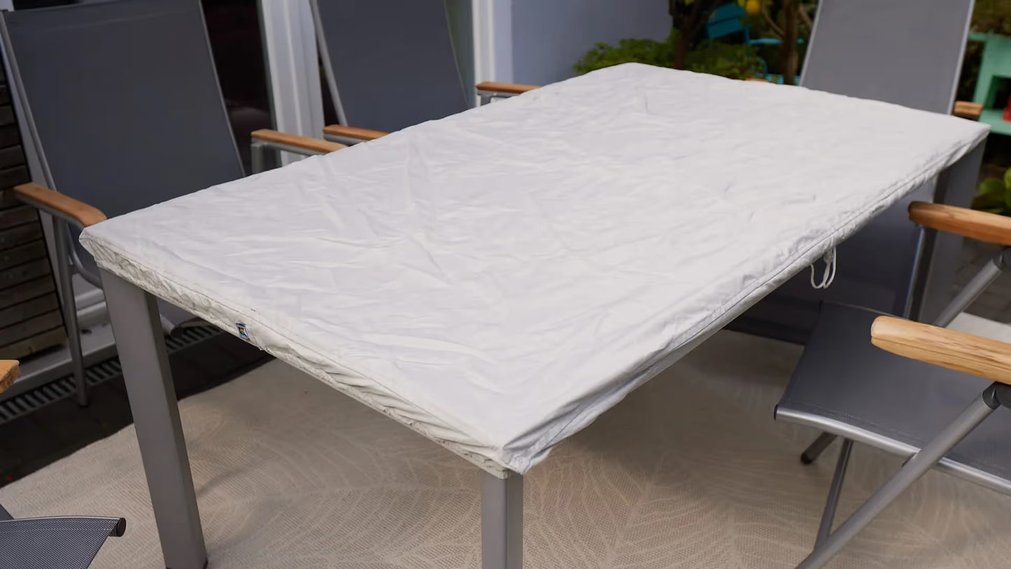 KETTLER ABDECKHAUBE für Tischplatte 180 x 95 cm – grau/silber Ansicht 6