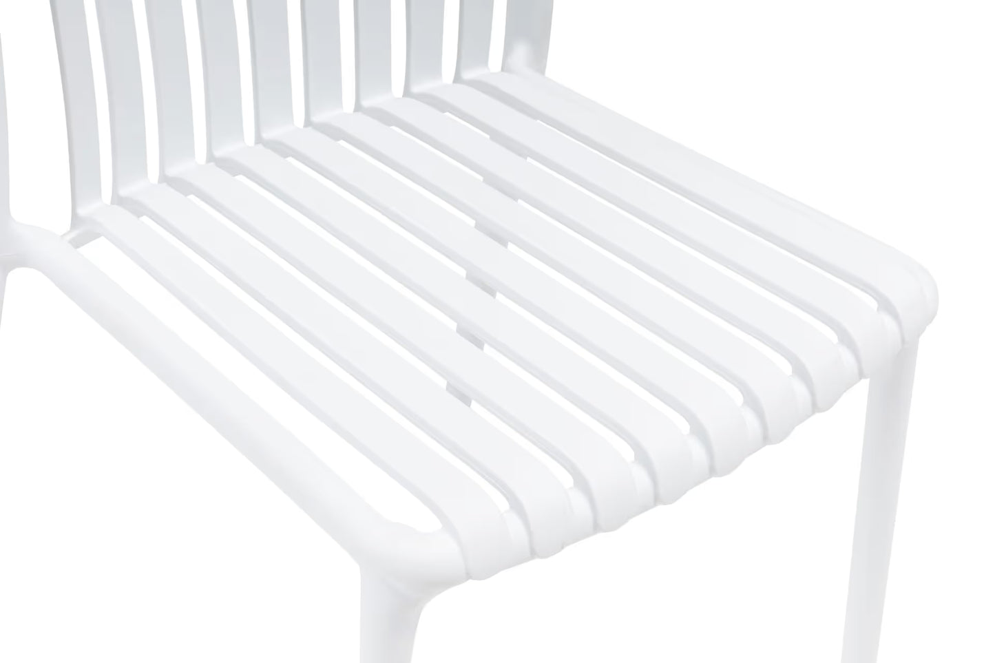KETTLER LAGO Stapelstuhl weiss – weiss Ansicht 6