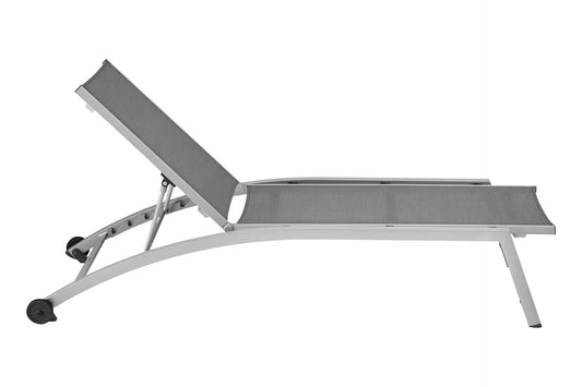 KETTLER FORMA II Stapelliege – silber/ graphit Ansicht 2