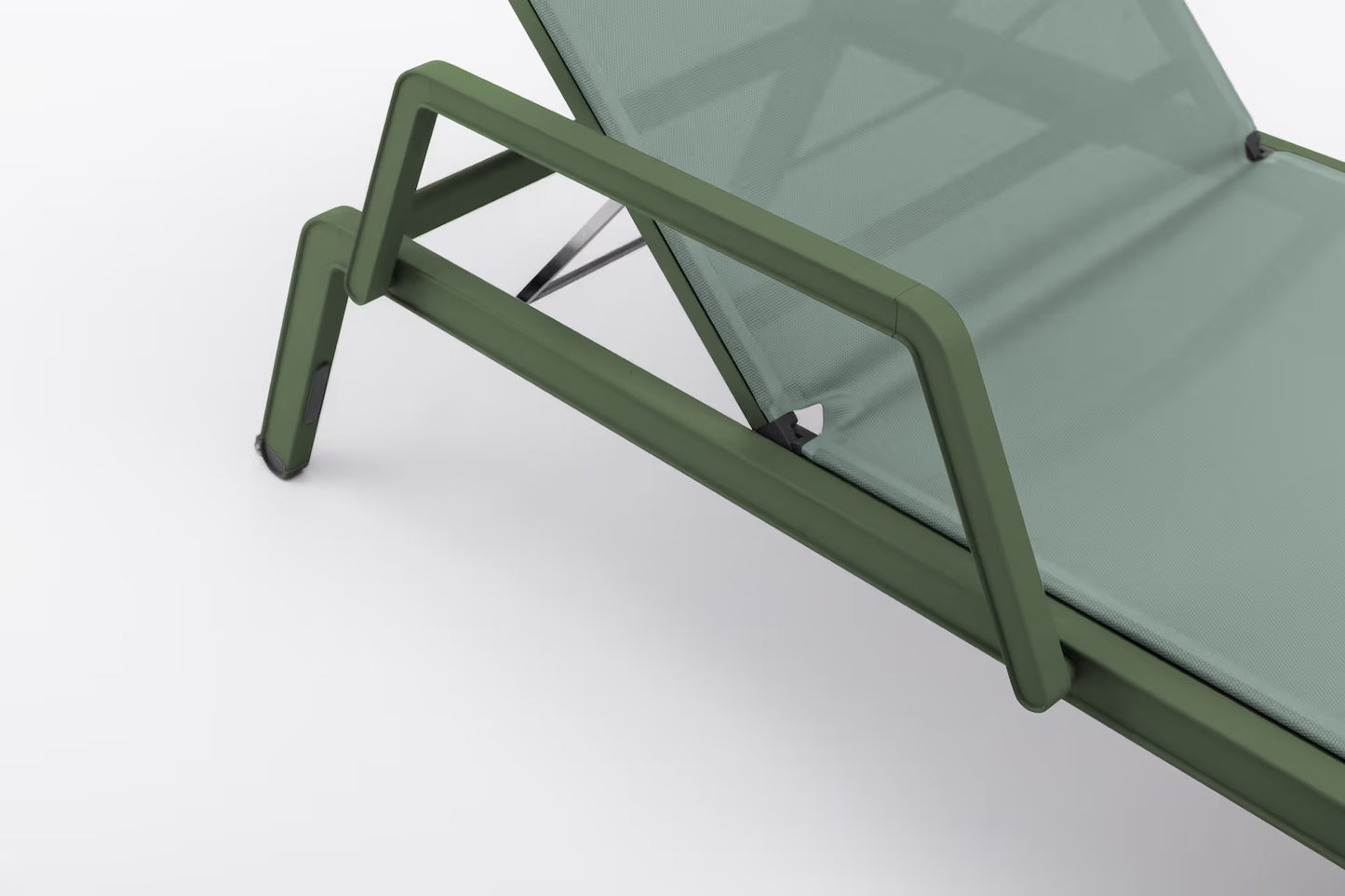 KETTLER LATITUDE Rollliege mit Armlehne – grün/grün Ansicht 6