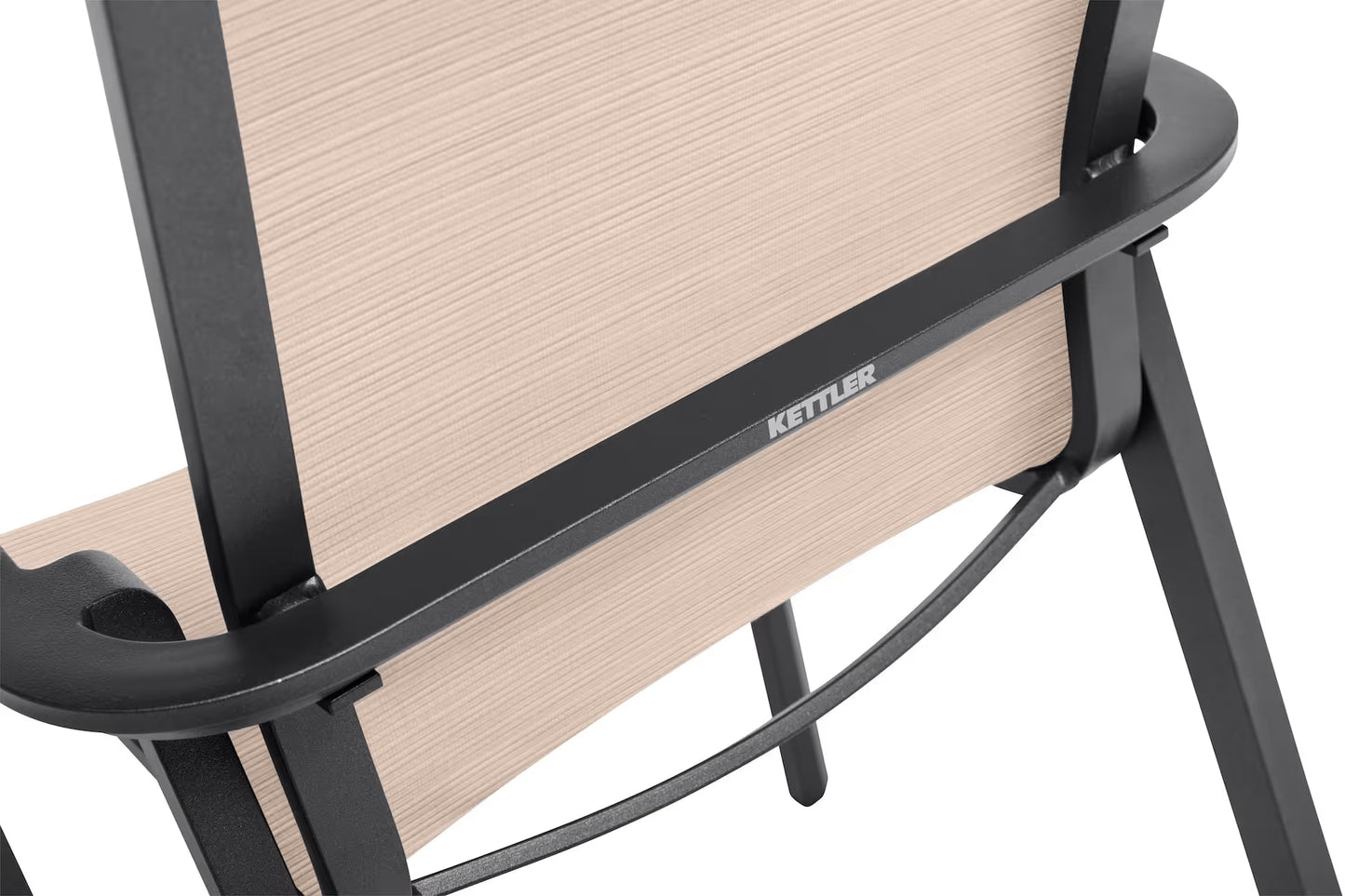 KETTLER SENSE Stapelsessel – anthrazit matt/ sakura/ natur Ansicht 6