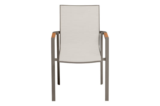 KETTLER SENSE Stapelsessel – taupe/ nude/ natur Ansicht 2