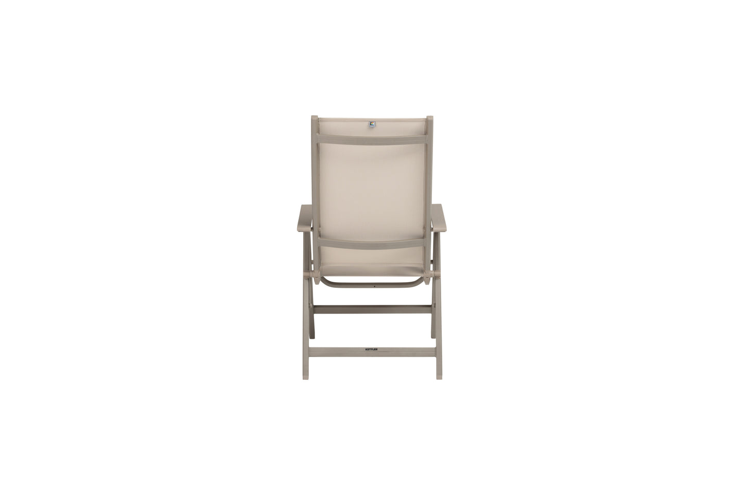 KETTLER Basic Plus Multipositionssessel Taupe/Stucco Beige , Aluminium/Outdoorgewebe
