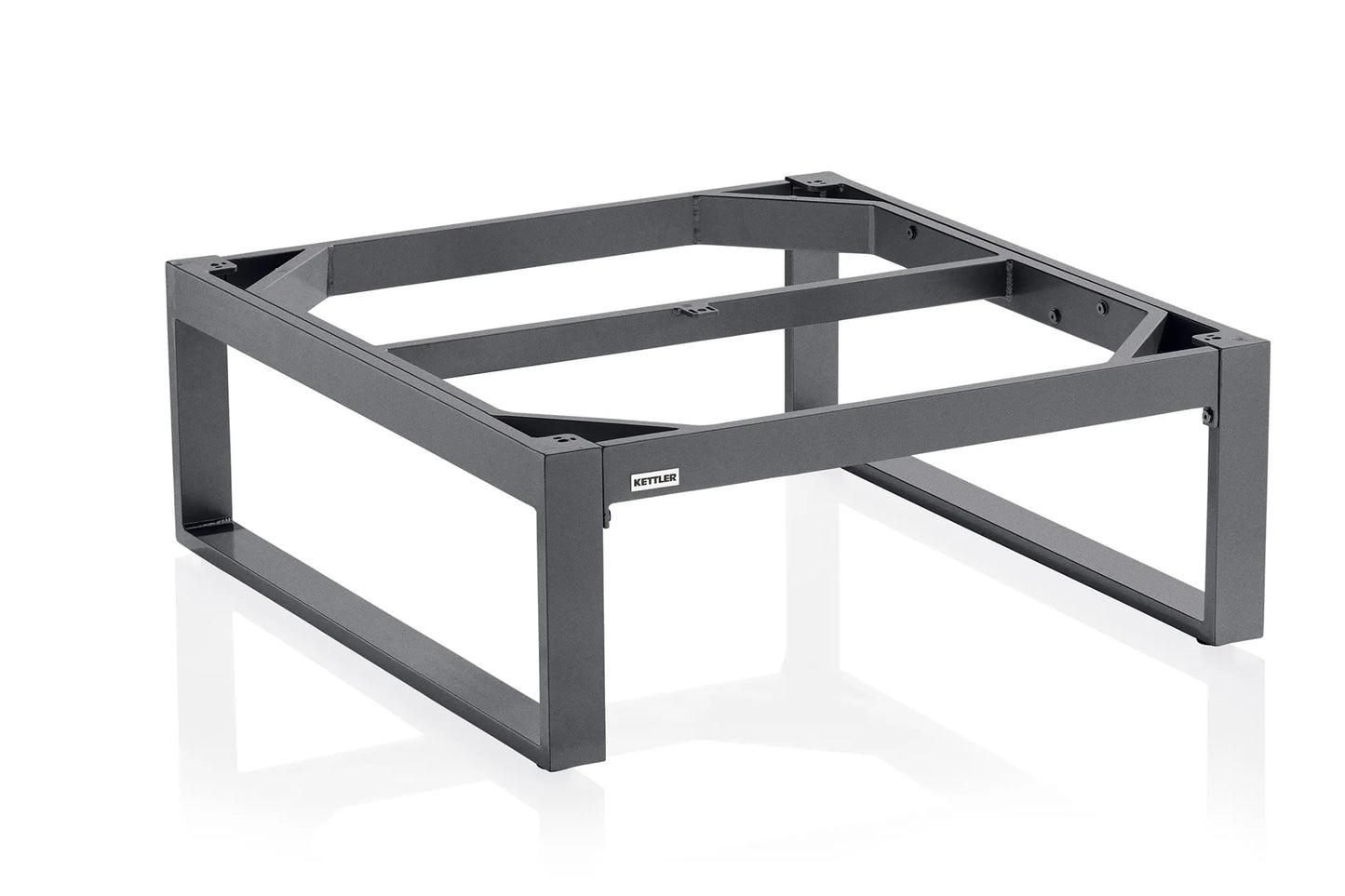 KETTLER EGO Lounge Tischgestell 95x95x33cm Aluminium