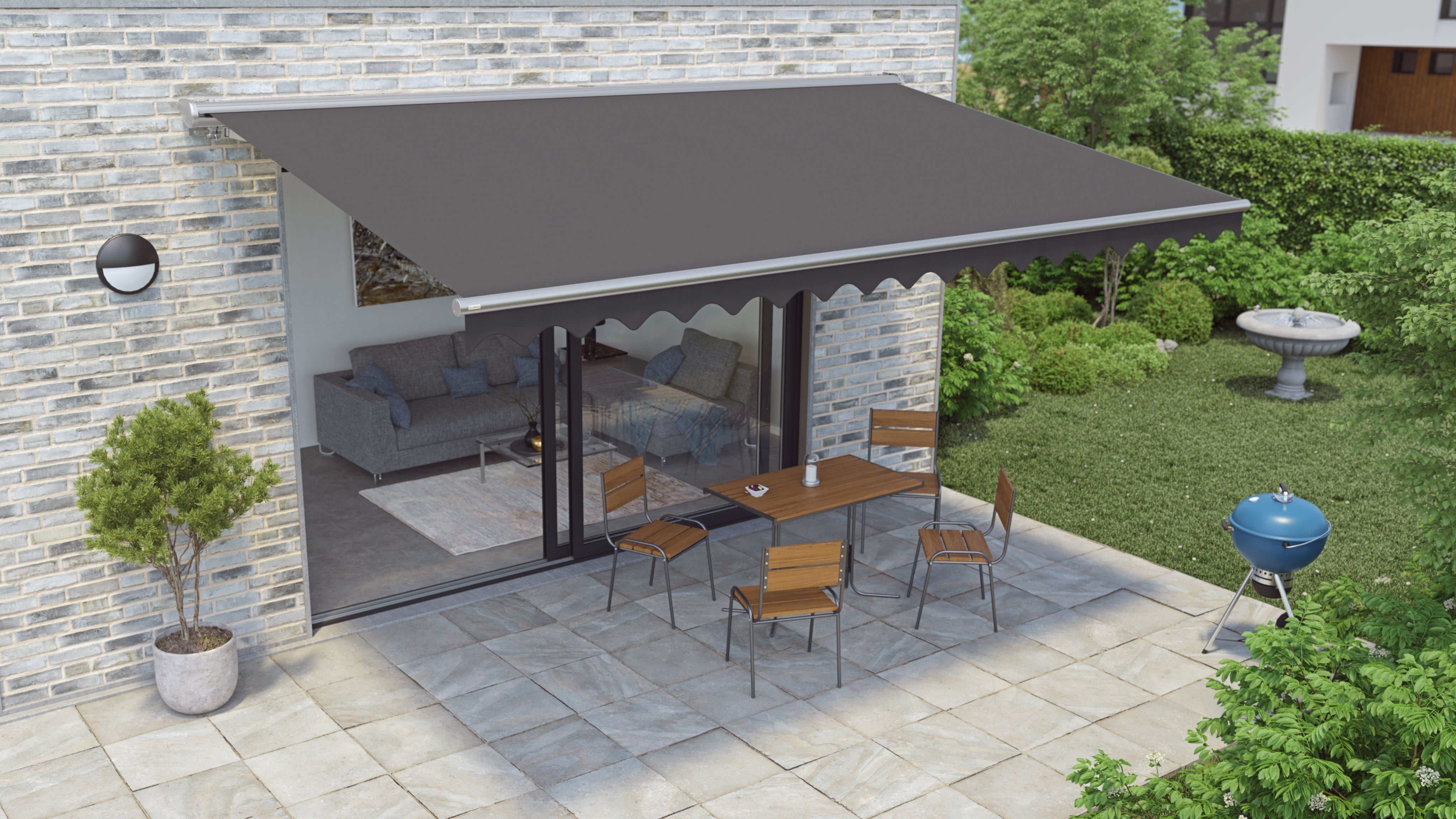 spettmann kassettenmarkise preise SPETTMANN SKY FIX Halbkassettenmarkise – Sunsafe