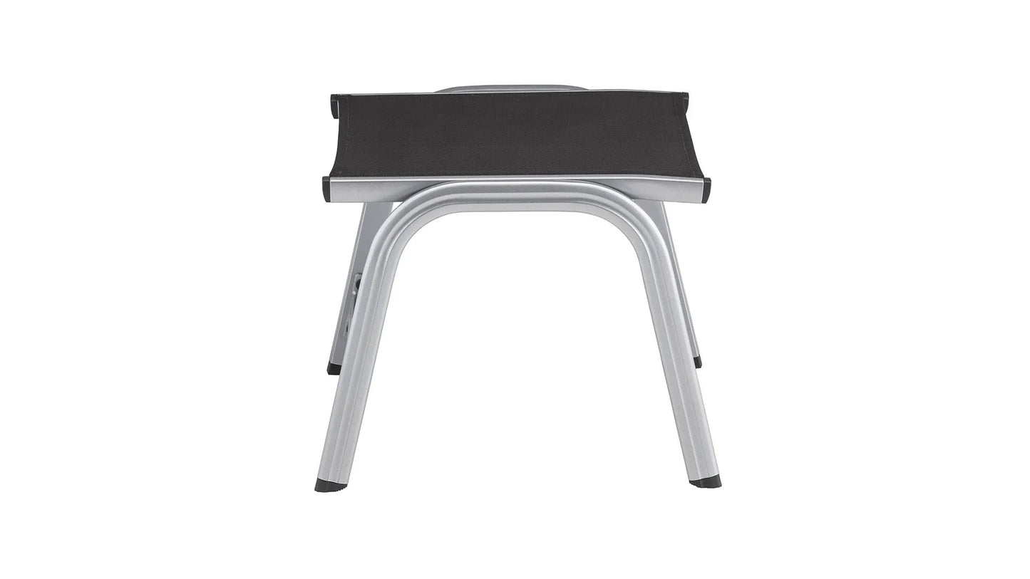 KETTLER Basic Plus Hocker, Silber/Anthrazit