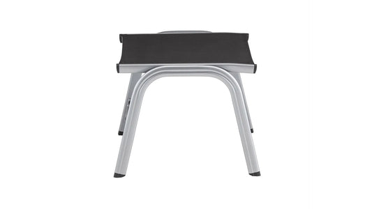 KETTLER Basic Plus Hocker, Silber/Anthrazit