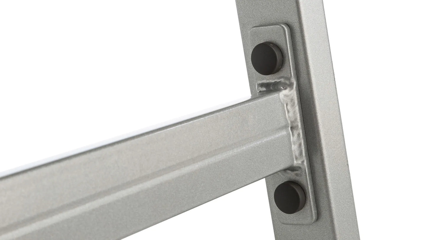 KETTLER Basic Plus Hocker, Silber/Anthrazit