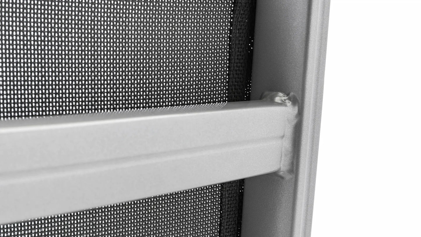 KETTLER Basic Plus Stapelsessel, Silber/Anthrazit