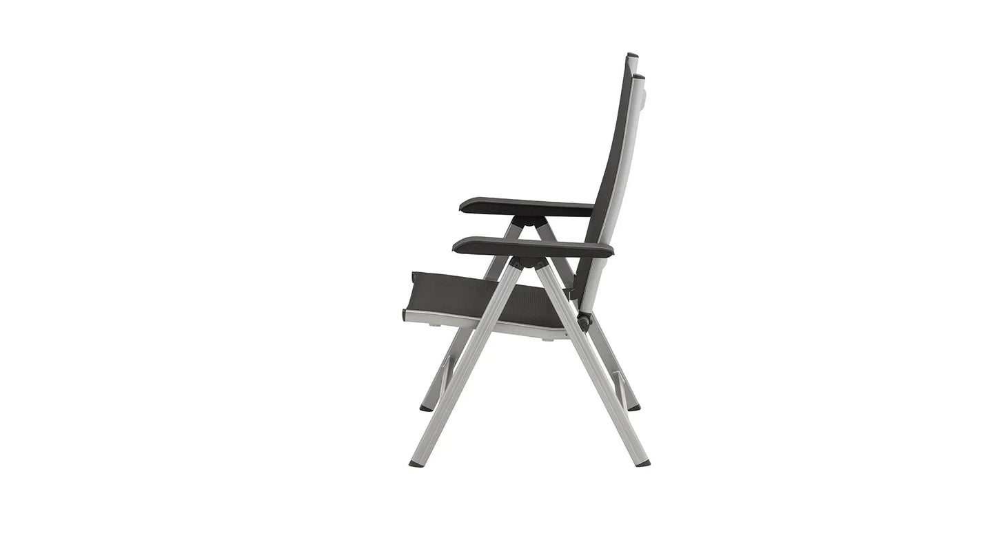 KETTLER Basic Plus Multipositionssessel, Silber/Anthrazit