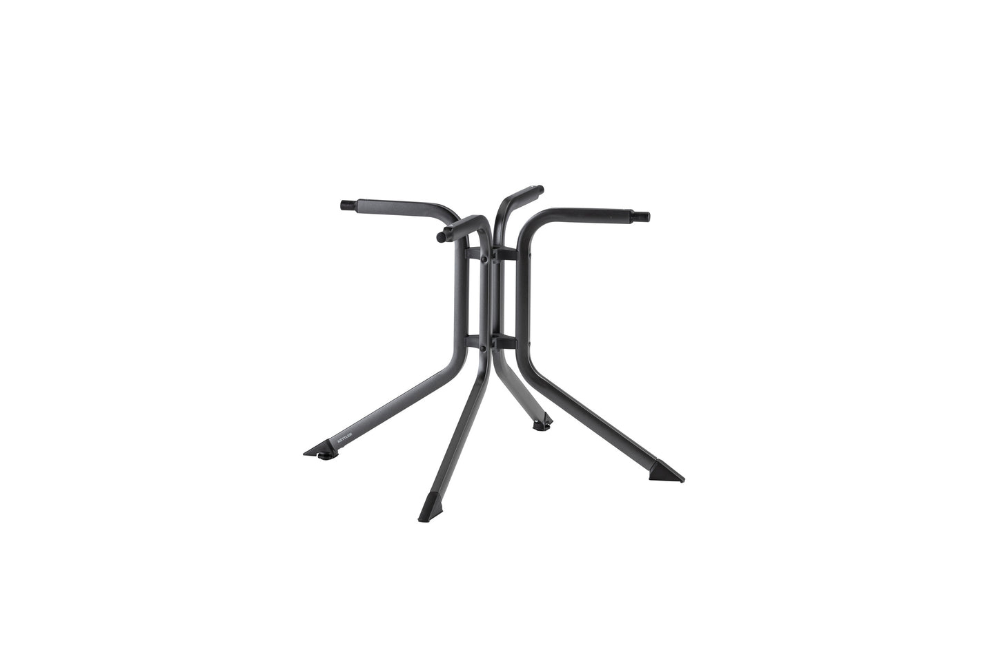 KETTLER KETTALUX Boulevard-Klapptisch 115cm rund, Aluminium - silber/anthrazit und anthrazit/anthrazit