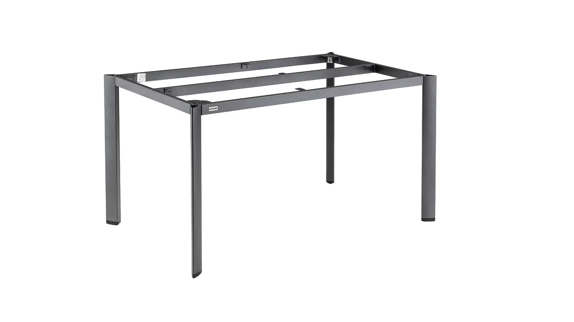 KETTLER EDGE Tischgestell 140 x 70 cm – anthrazit Ansicht 1
