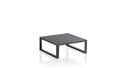 KETTLER OCEAN SKID Beistelltisch/ Hocker mit Kissen – anthrazit/ hellgrau meliert Ansicht 3