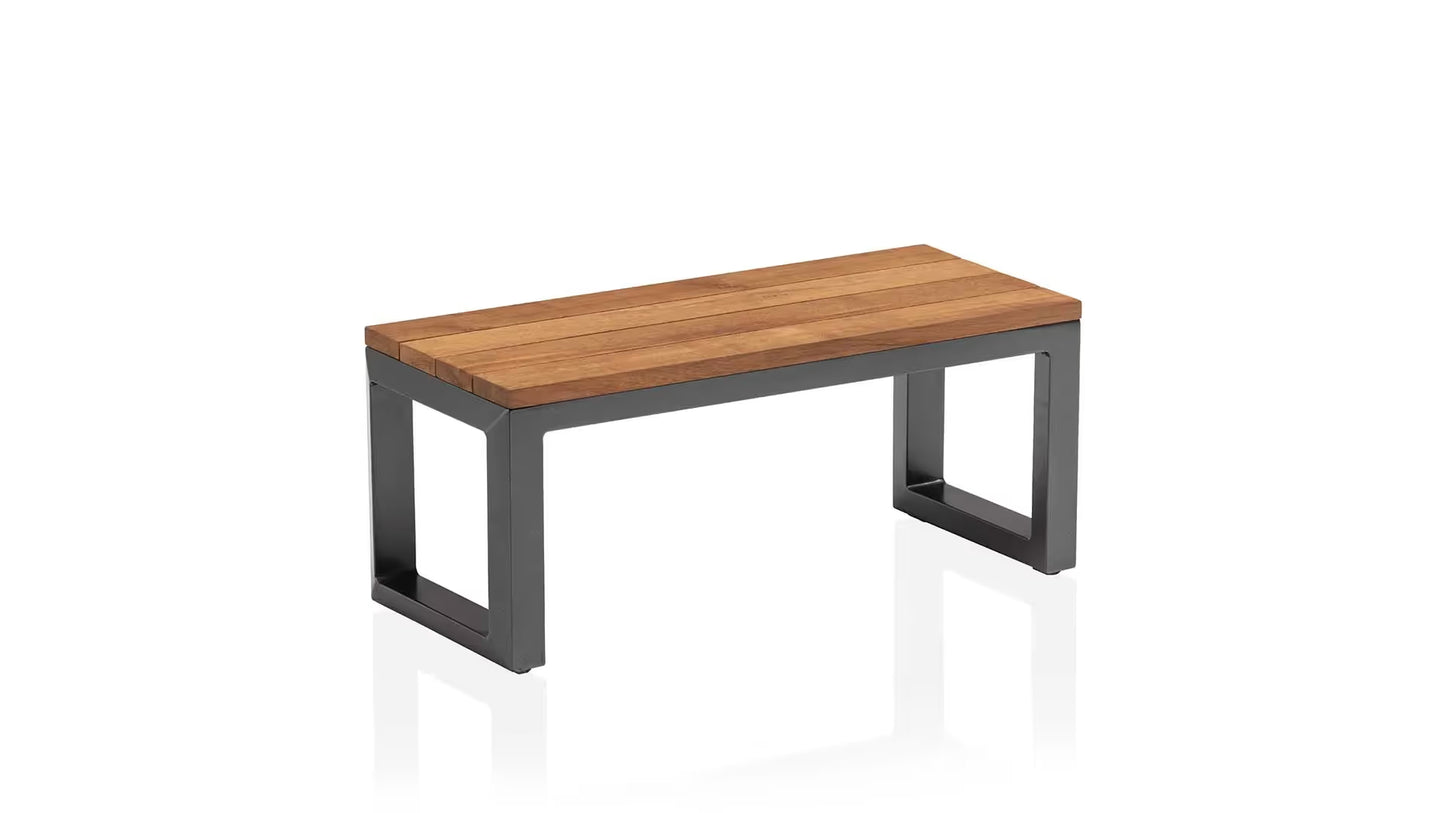 KETTLER OCEAN SKID Beistelltisch – anthrazit/ natur Ansicht 1