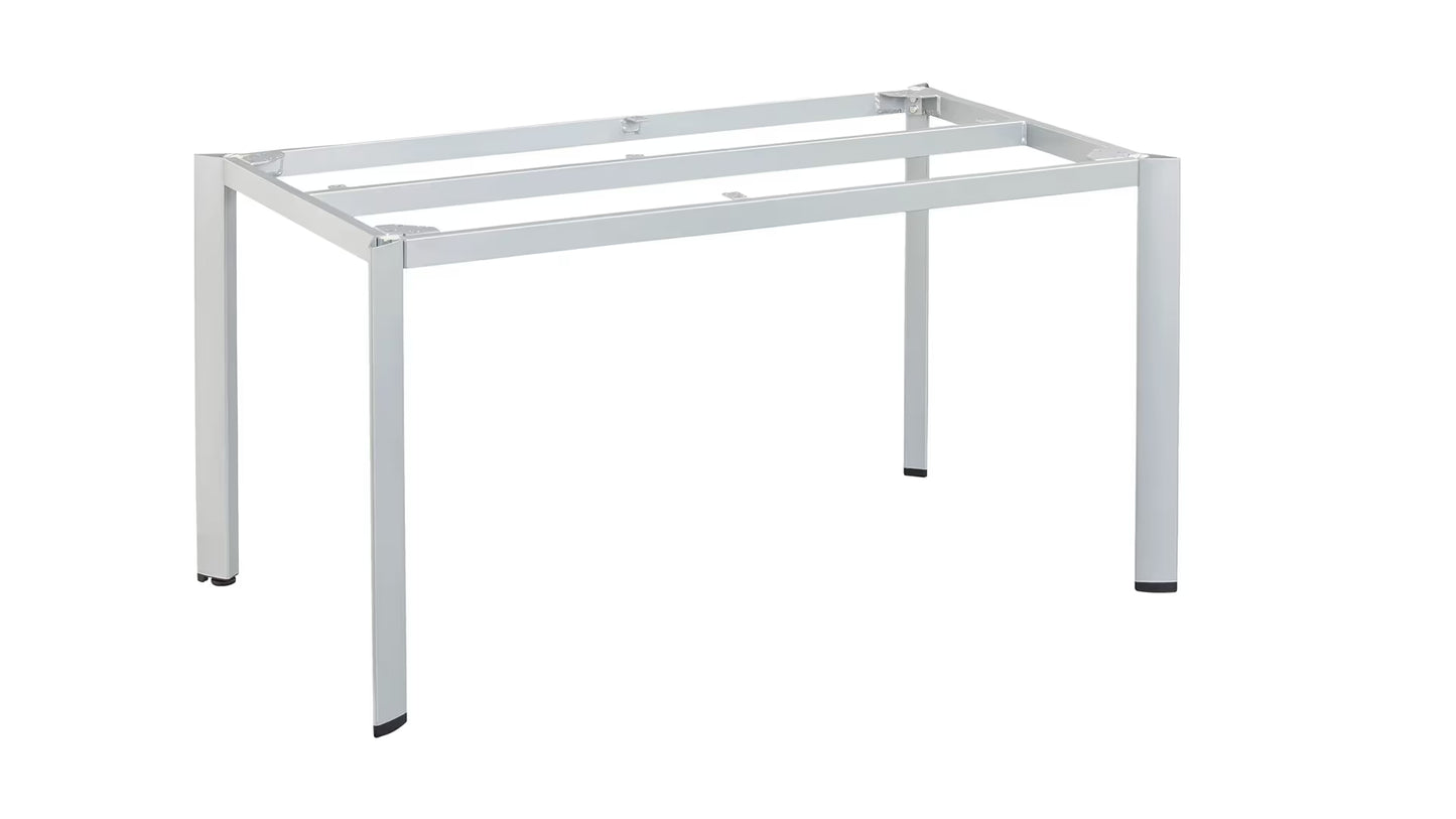 KETTLER EDGE Tischgestell 140 x 70 cm – silber Ansicht 1
