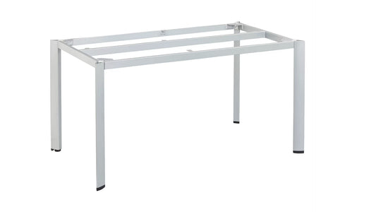 KETTLER EDGE Tischgestell 140 x 70 cm – silber Ansicht 1