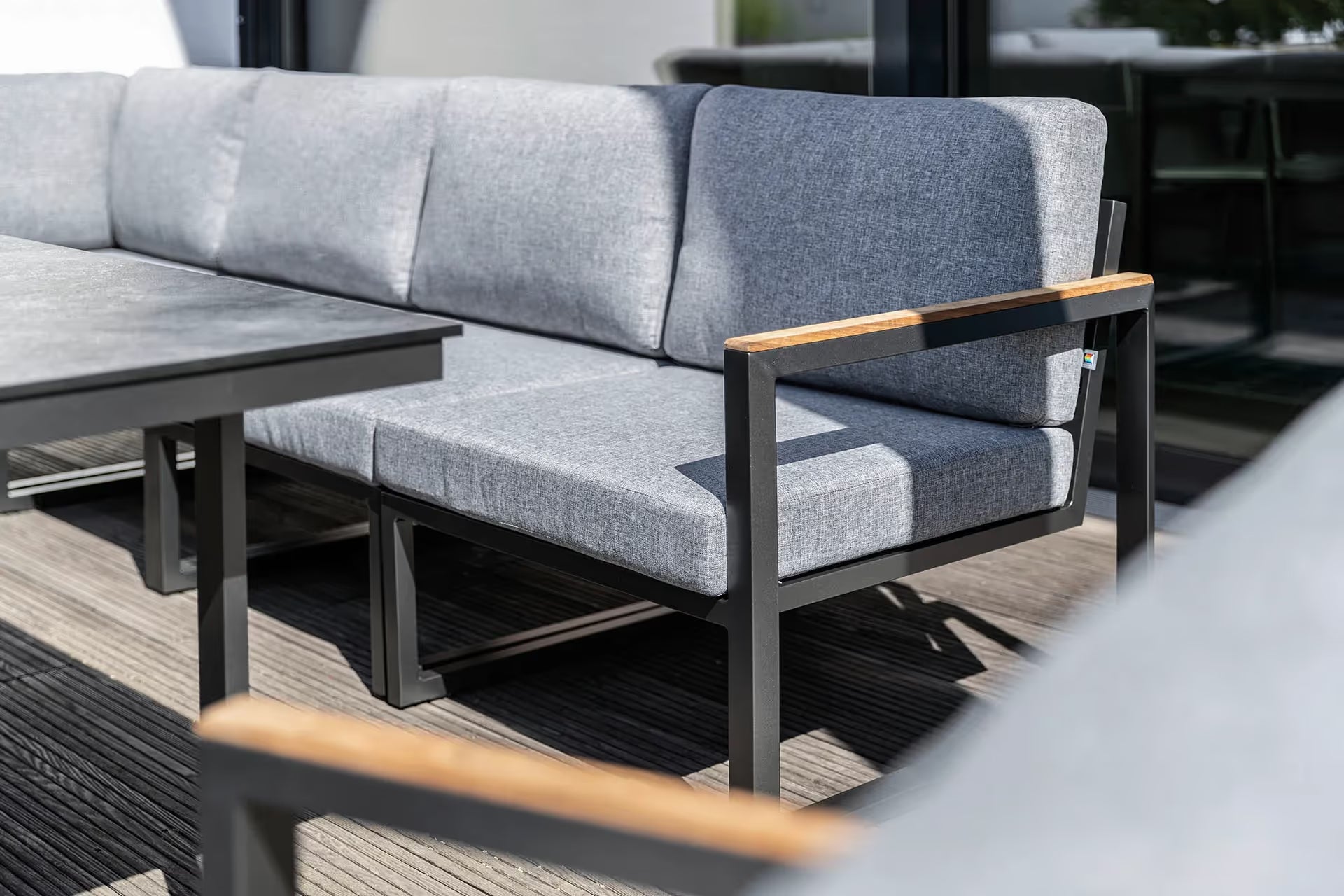 KETTLER OCEAN SKID Endteil links – anthrazit/ hellgrau meliert Ansicht 4