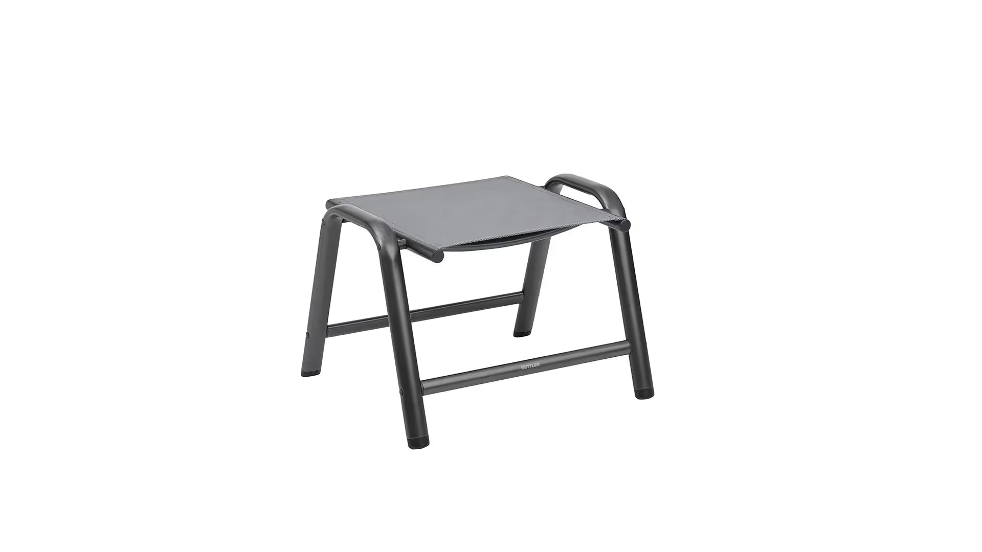 KETTLER CIRRUS Hocker – anthrazit/ anthrazit-grau Ansicht 1