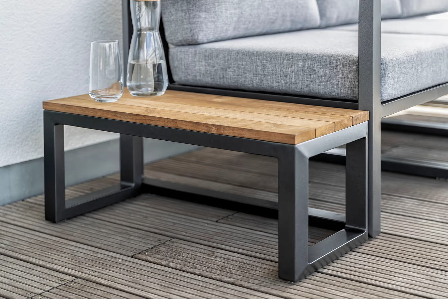 KETTLER OCEAN SKID Beistelltisch – anthrazit/ natur Ansicht 3