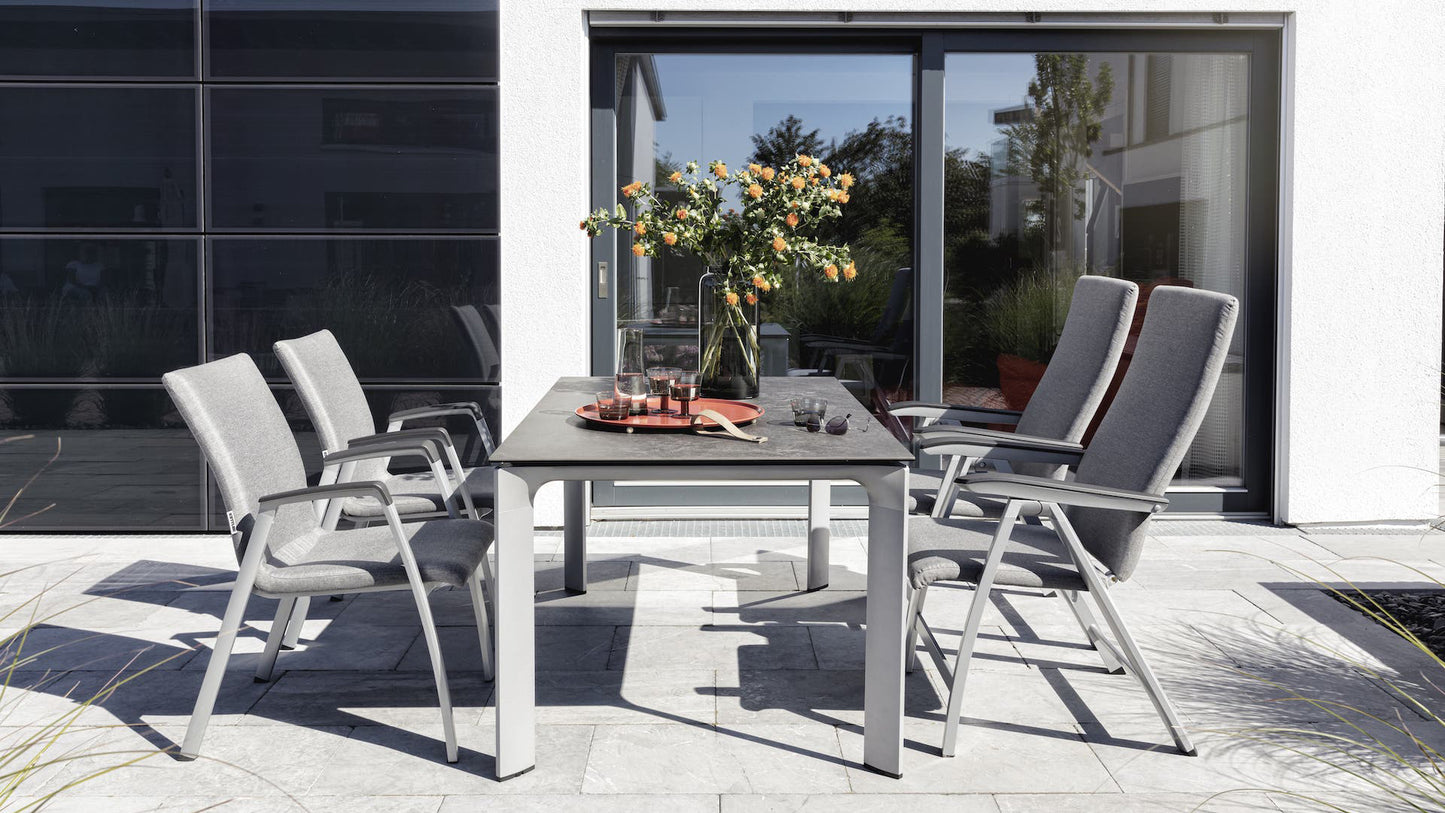 Diamond DIAMOND Tischgestell 160x95x72 cm silber
