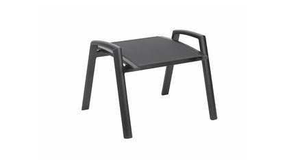 KETTLER LEGATO CURVE Hocker – anthrazit/anthrazit Ansicht 1