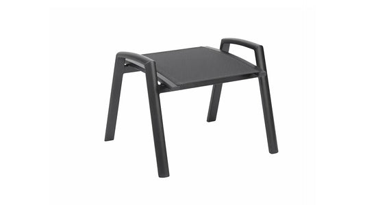 KETTLER LEGATO CURVE Hocker – anthrazit/anthrazit Ansicht 1