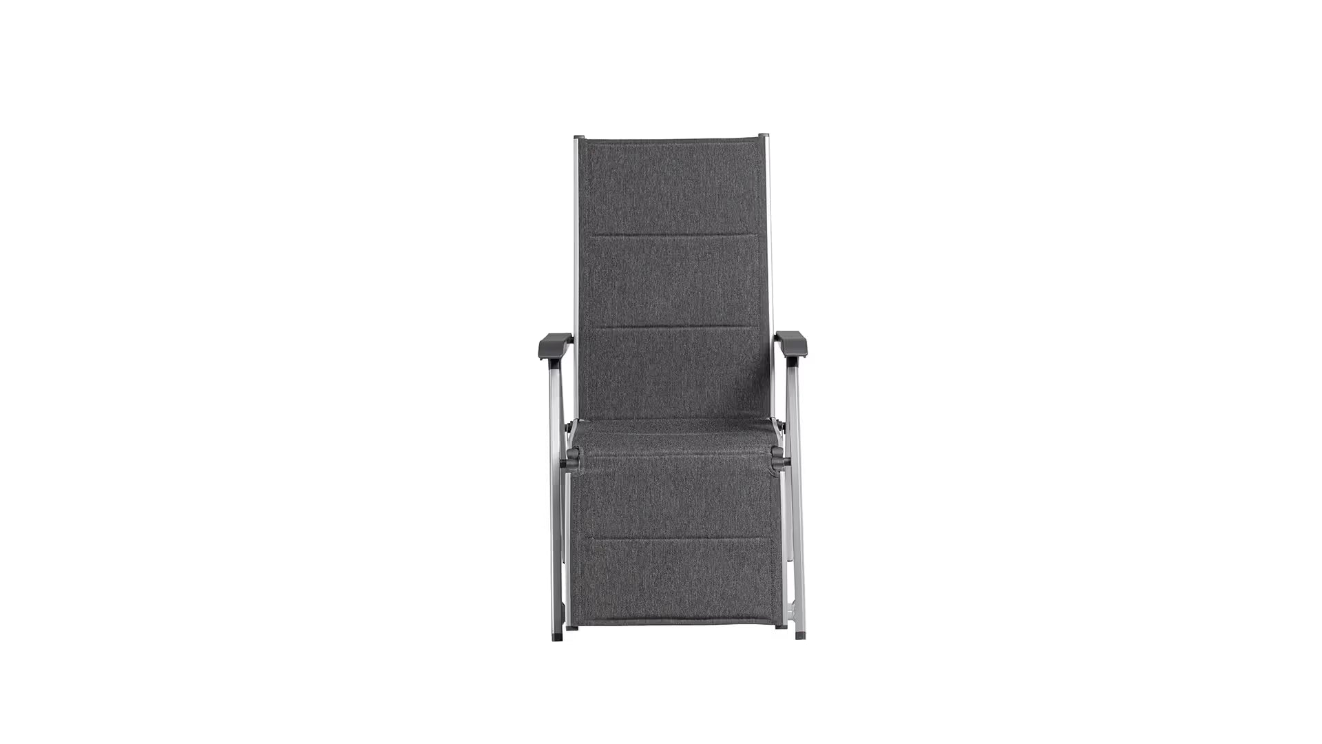 KETTLER BASIC PLUS PADDED Relaxsessel – silber/ anthrazit meliert Ansicht 3