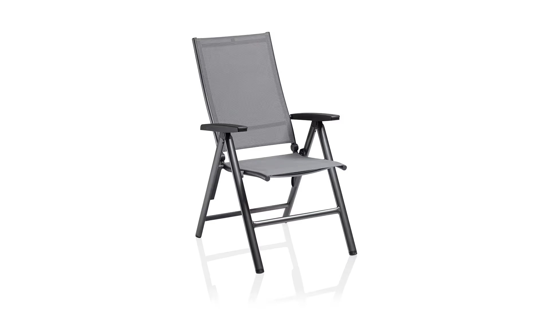 KETTLER CIRRUS Silver-Line Multipositionssessel – anthrazit/ anthrazit-grau Ansicht 1