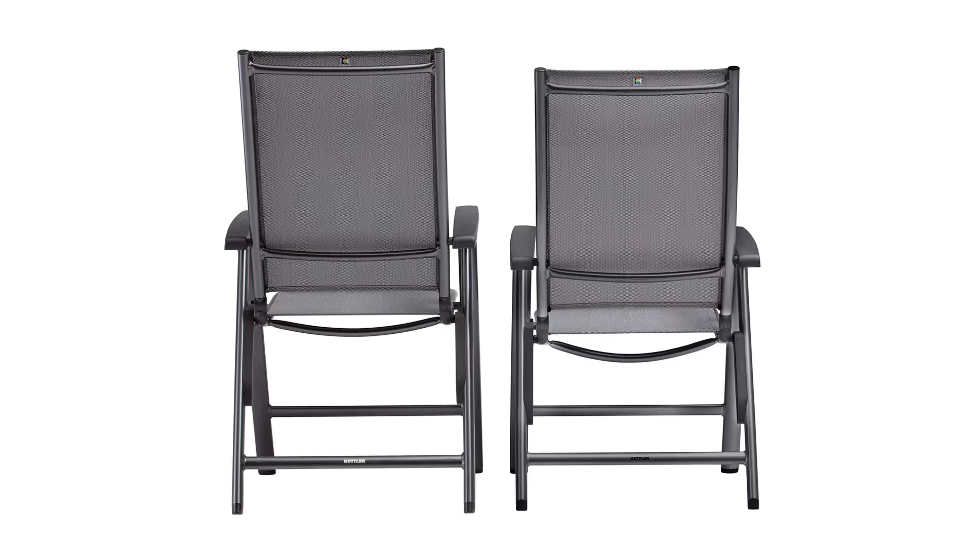 KETTLER CIRRUS Silver-Line Multipositionssessel – anthrazit/ anthrazit-grau Ansicht 6