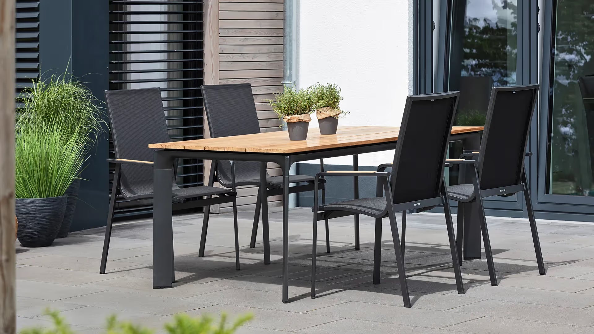 KETTLER TEAK Tischplatte 180 x 95 cm, Teak FSC® 100% – natur Ansicht 4