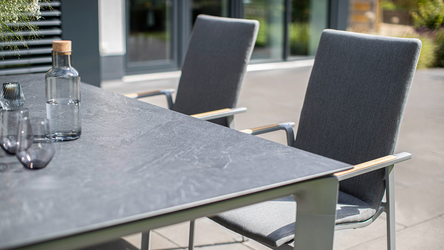 KETTLER HPL Tischplatte 180 x 95 cm
Wing-Profil – Jura anthrazit Ansicht 3