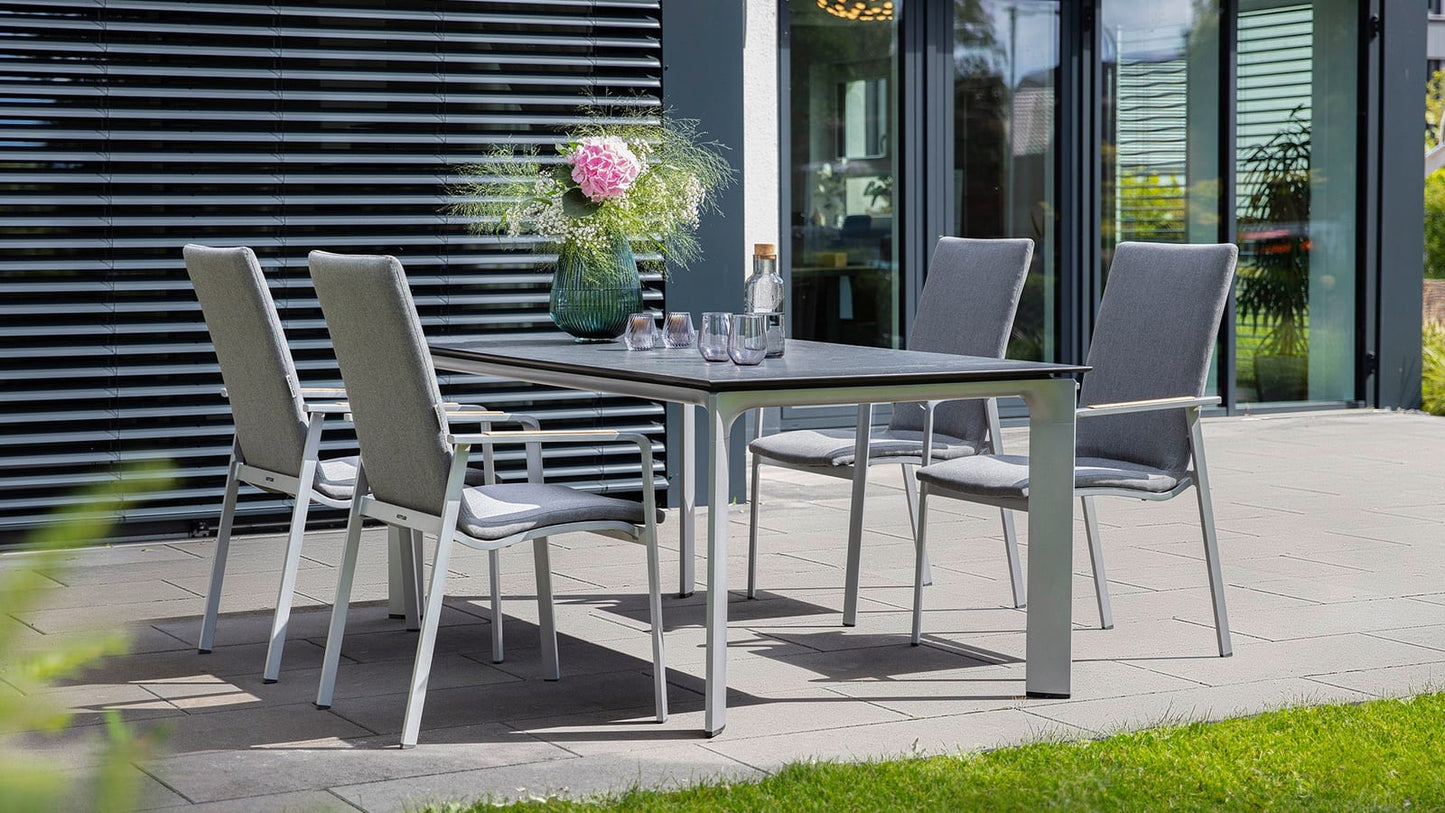Diamond DIAMOND Tischgestell 180x95x72 cm silber