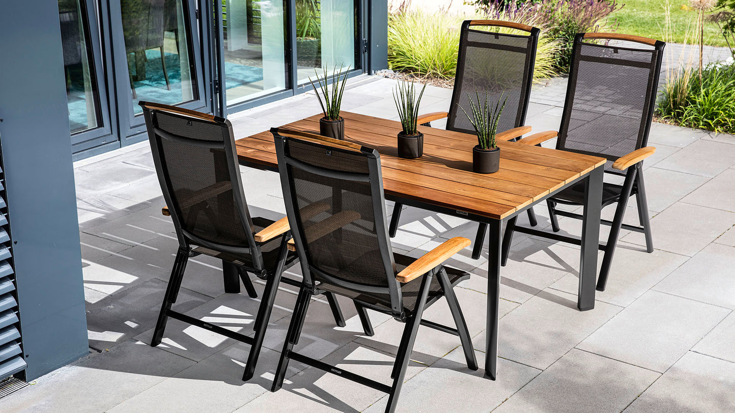 KETTLER TEAK Tischplatte 160 x 95 cm, Teak FSC® 100% – natur Ansicht 6