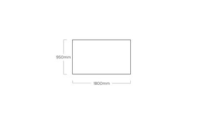 KETTLER TEAK Tischplatte 180 x 95 cm, Teak FSC® 100% – natur Ansicht 6
