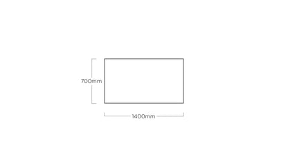 KETTLER TEAK Tischplatte 140 x 70 cm, Teak FSC® 100% – natur Ansicht 5
