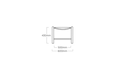 KETTLER CIRRUS Hocker – anthrazit/ anthrazit-grau Ansicht 4
