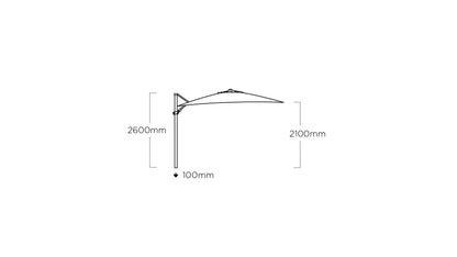 KETTLER EASY SWING Ampelschirm weiß matt/ hellgrau
300 x 300 cm – weiß matt/ hellgrau Ansicht 4