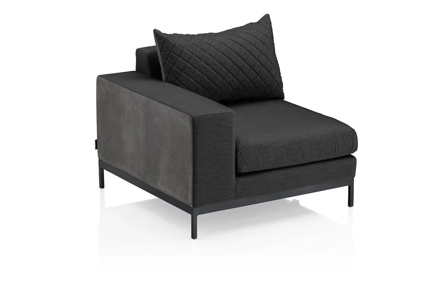 KETTLER EGO MODULAR Endteil links – anthrazit/ sooty Ansicht 1