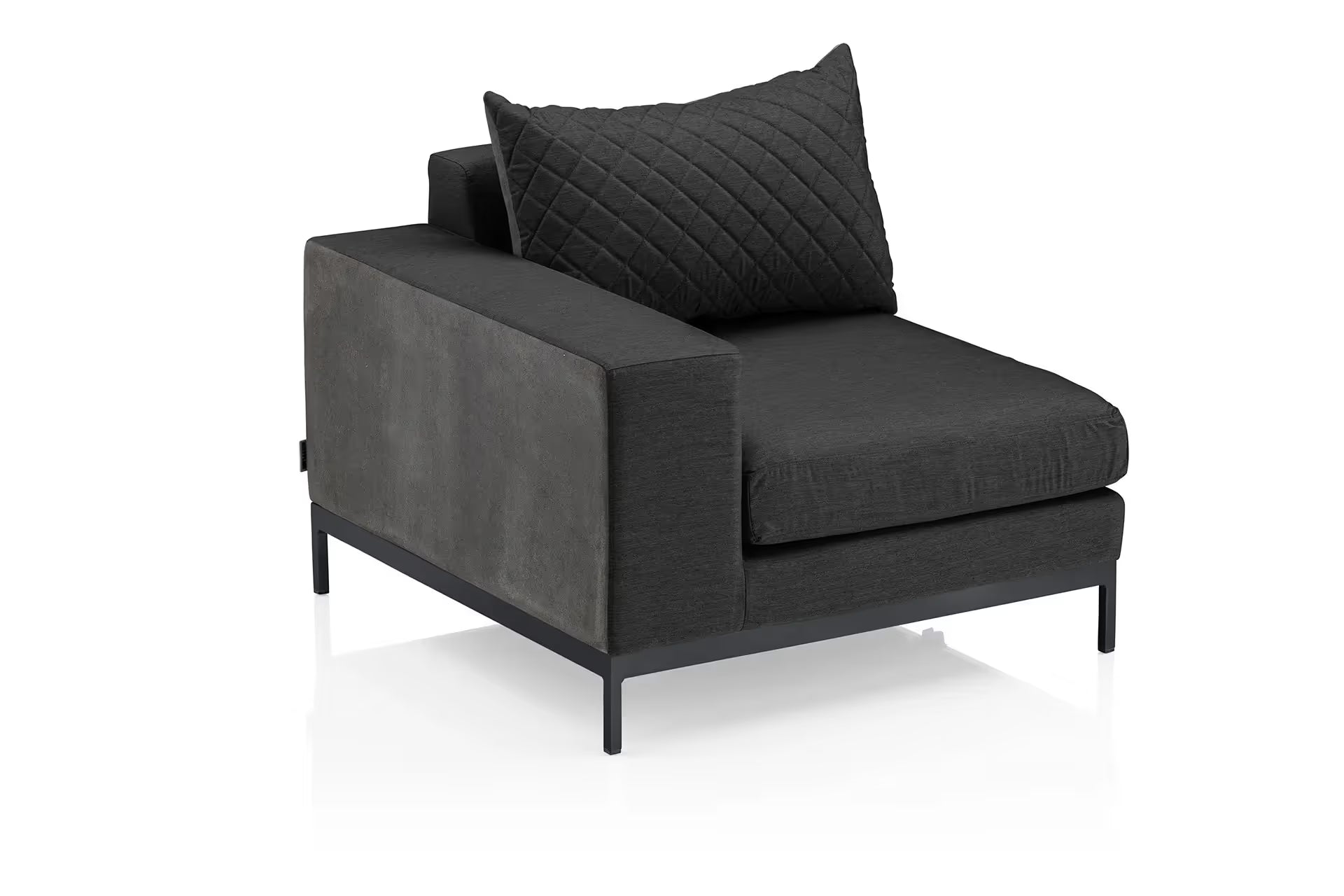 KETTLER EGO MODULAR Endteil links – anthrazit/ sooty Ansicht 1