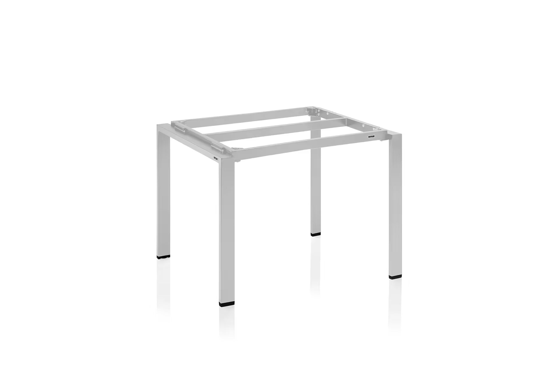 KETTLER FLOAT Tischgestell 95 x 95 cm – silber Ansicht 1