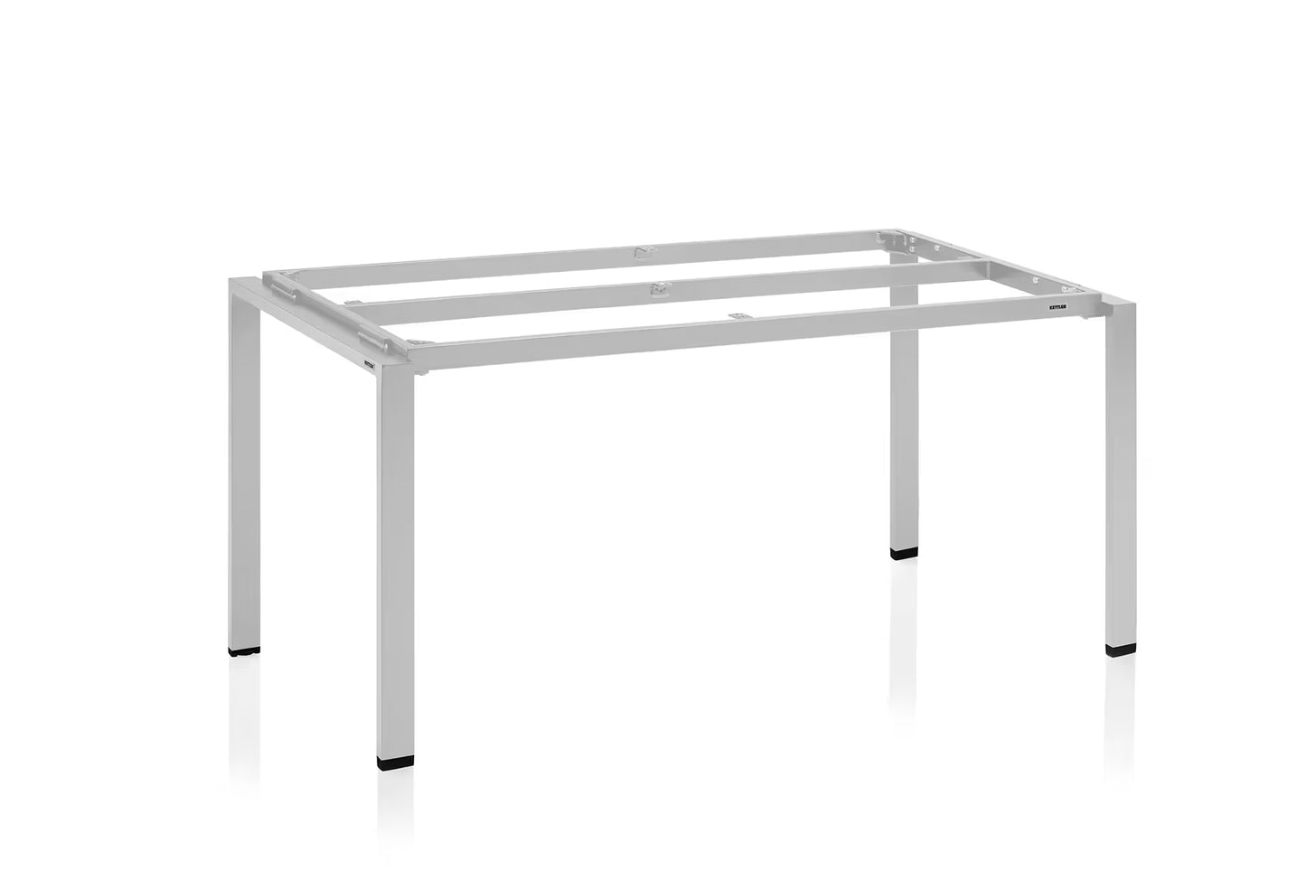 KETTLER FLOAT Tischgestell 160 x 95 cm – silber Ansicht 1