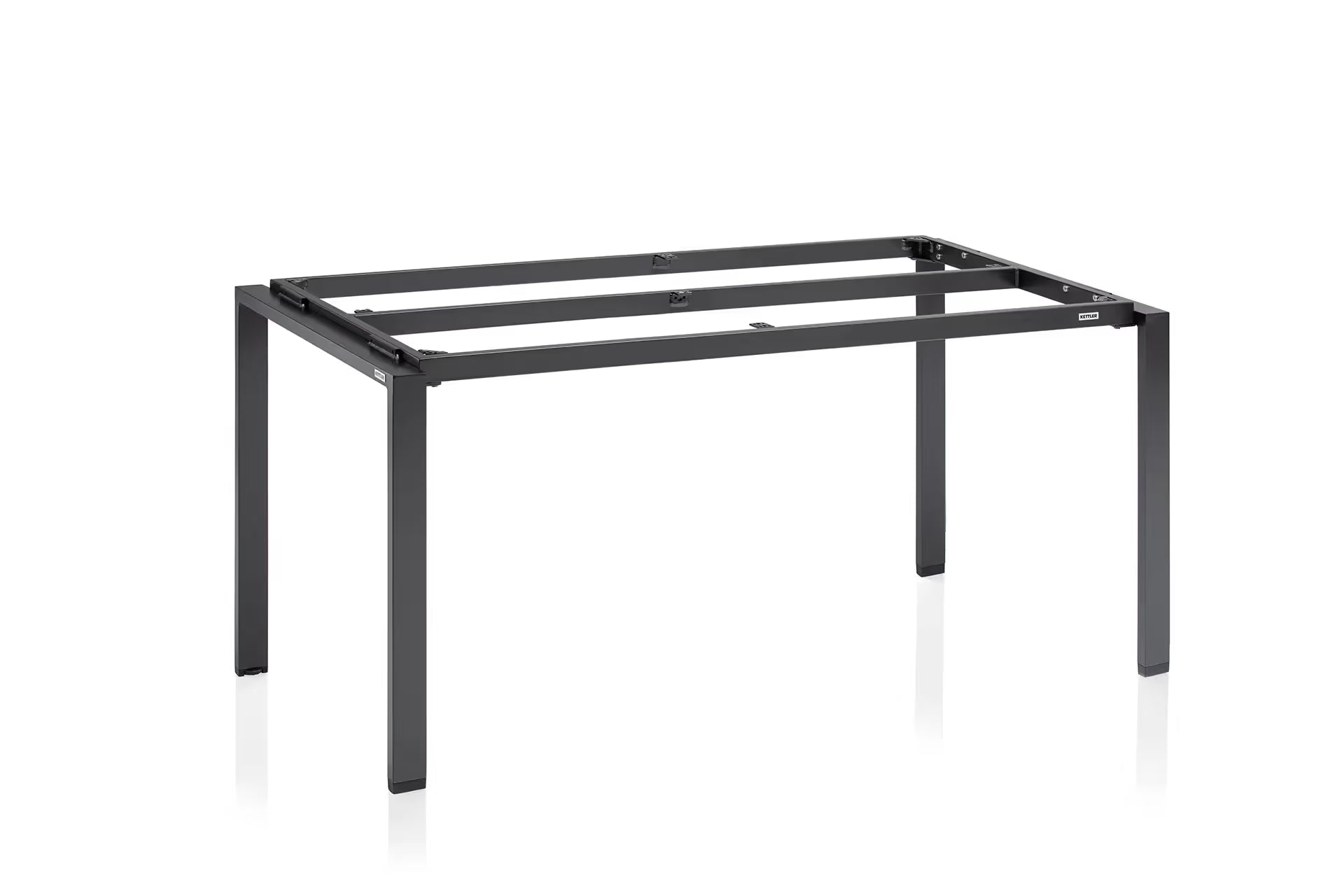 KETTLER FLOAT Tischgestell 160 x 95 cm – anthrazit Ansicht 1