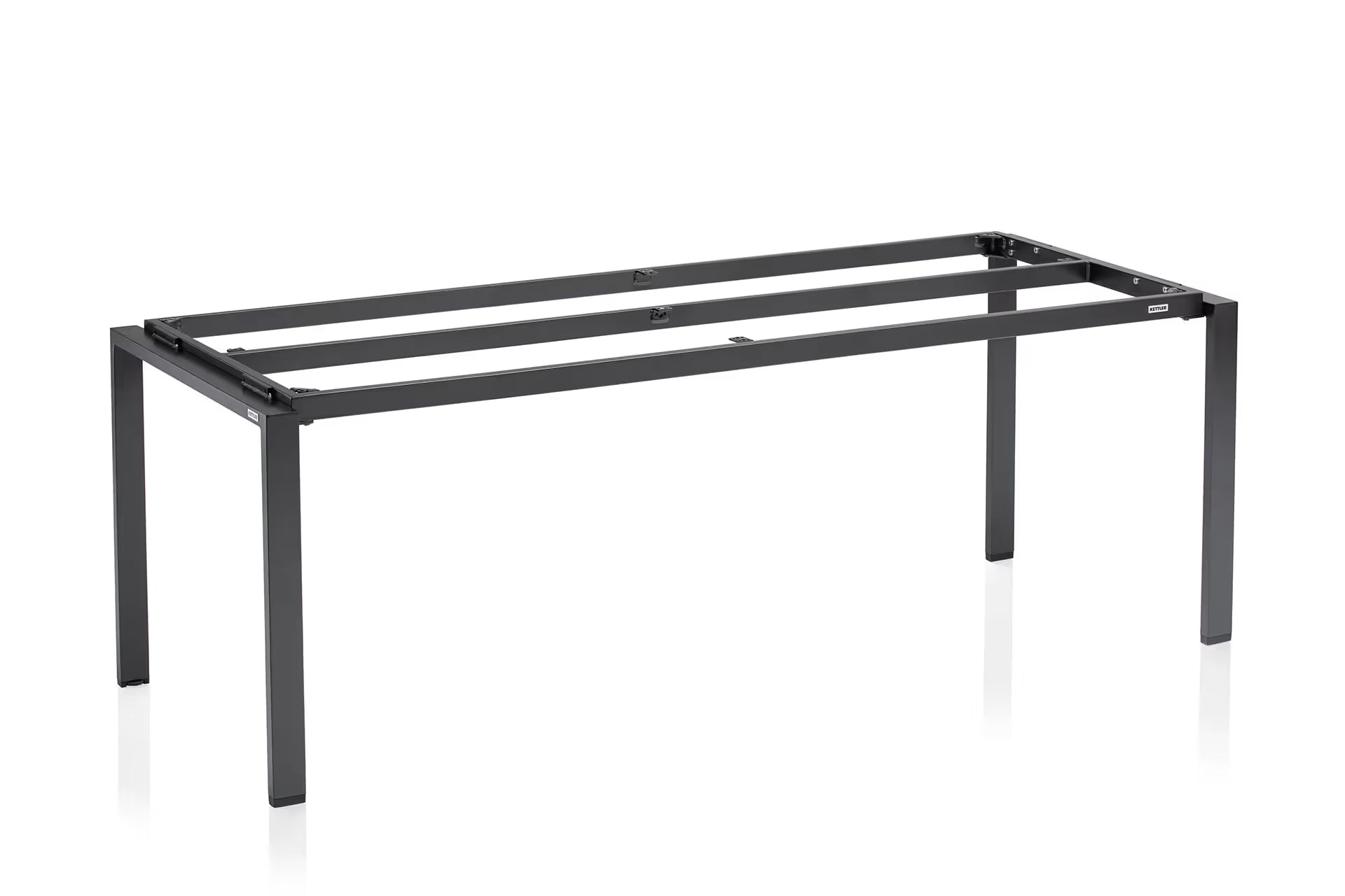 KETTLER FLOAT Tischgestell 220 x 95 cm – silber Ansicht 1
