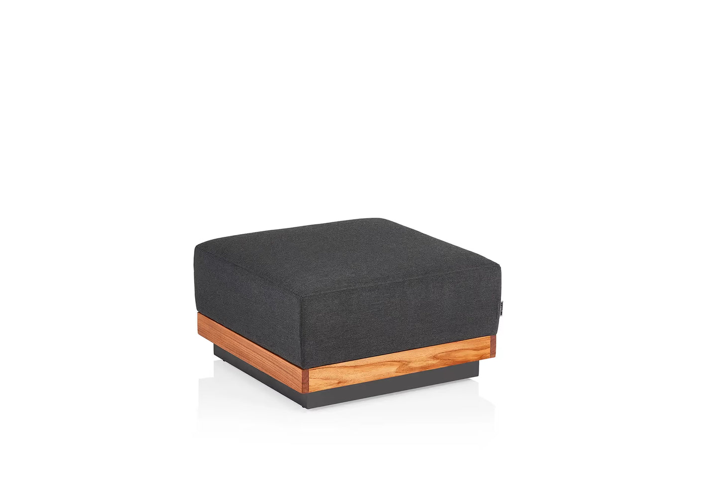 KETTLER ROYAL PLATFORM Hocker – anthrazit/ natur/ sooty Ansicht 1