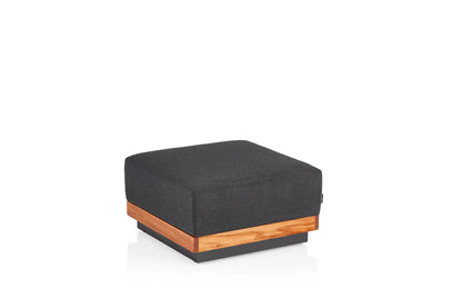 KETTLER ROYAL PLATFORM Hocker – anthrazit/ natur/ sooty Ansicht 1