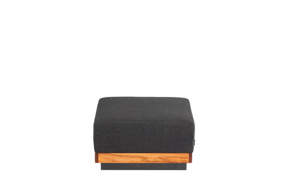 KETTLER ROYAL PLATFORM Hocker – anthrazit/ natur/ sooty Ansicht 3