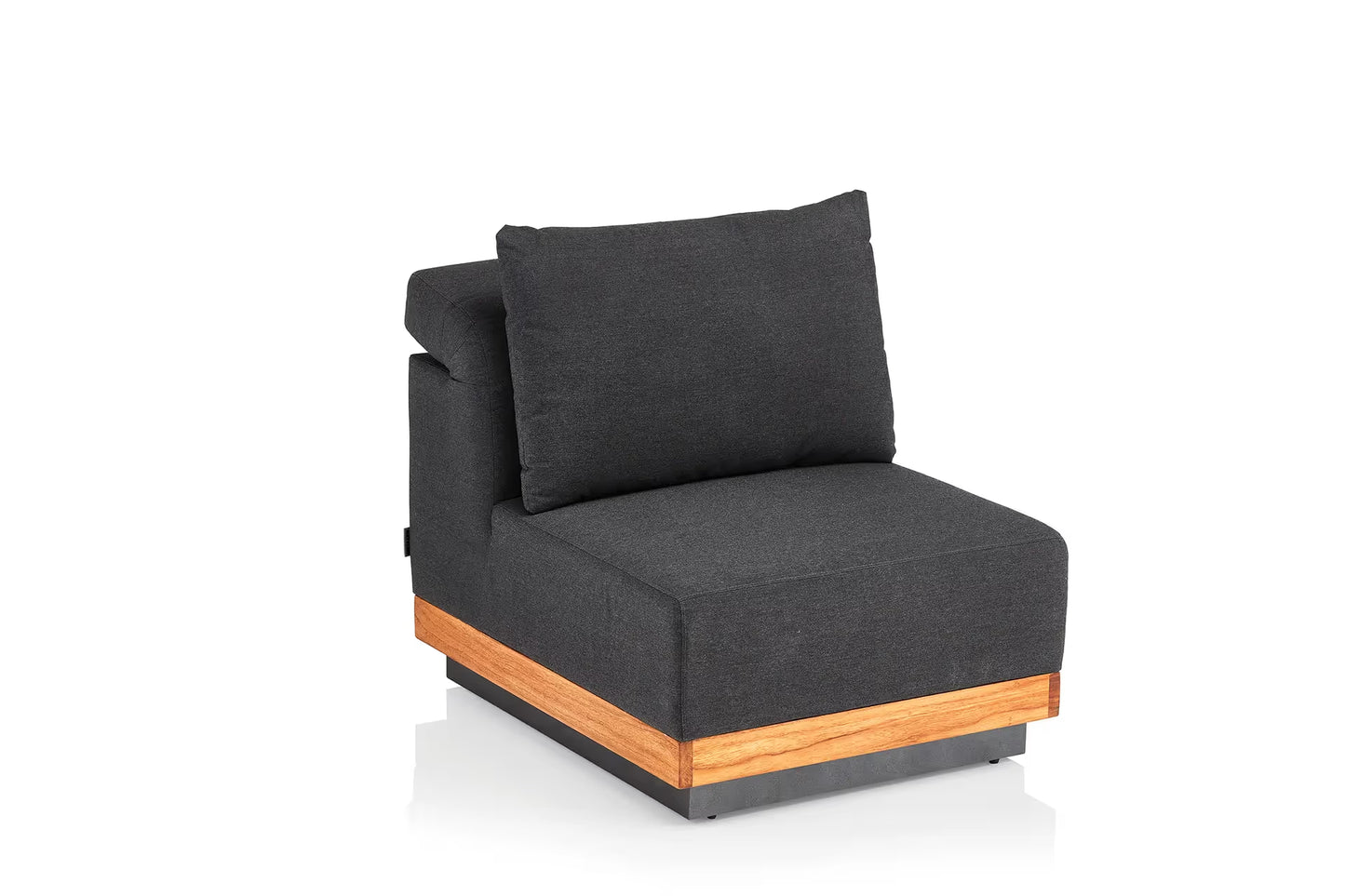 KETTLER ROYAL PLATFORM Mittelteil – anthrazit/ natur/ sooty Ansicht 1