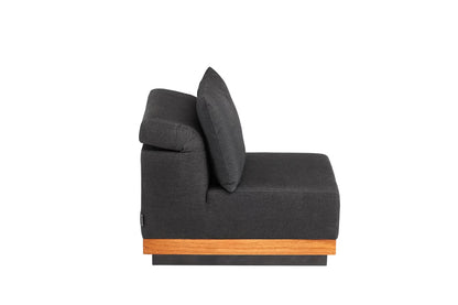 KETTLER ROYAL PLATFORM Mittelteil – anthrazit/ natur/ sooty Ansicht 3